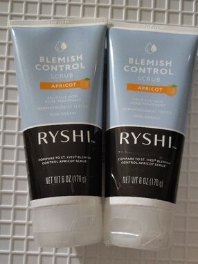 RYSHI Blemish Control Scrub Apricot - 6.7 oz x2